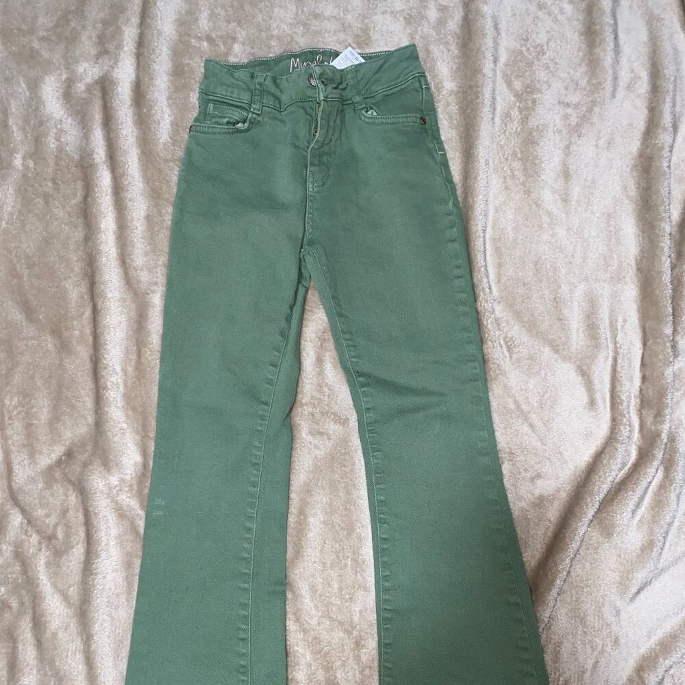 Mini Boden Green Pants